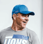 NFL position coach at practice